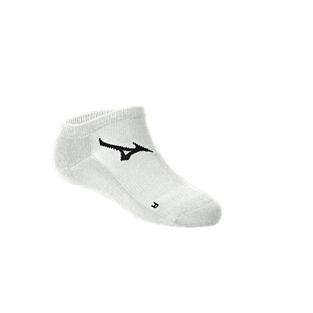 Panske Ponožky Mizuno RUNBIRD® No Show Biele Vypredaj YSKR25634